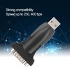 USB to RS232 Converter Male 9 Pin Serial Built In
