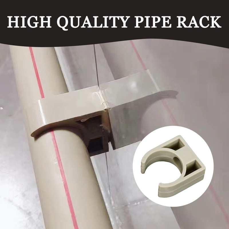 50 Pcs 20mm Conduit Clips Set, Water Pipe Buckle for