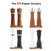 TooWoom Salt and Pepper Grinder Mill Tray, Larger Retro Color
