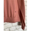 Joe's Jeans Joe’s Jeans Terra-Cotta Cinched Waist Pullover Hoodie Size