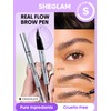 SHEGLAM Real Flow Laminating Brow Pen-Chocolate