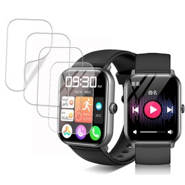 Vialove Smart Watch, 1.9-inch Film, Bubble Proof, 24-Hour Automatic Repair Technology, TPU, Shatterproof, Anti-reflection, Anti-Fingerprint, High Transmittance, Anti-Fingerprint, High Sensitivity,