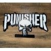 The Punisher 3d Logo Sign Self Standing Wall Display Shelf