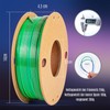 dikale Silk Tricolor PLA+ 1.75 mm, 3D Printer Filament PLA