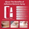 nosgay Adhesive Remover Spray for Skin, No Sting Quick Drying