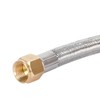 GasSaf 6FT Propane Regulator Hose with Gauge, Grill Regulator Hose