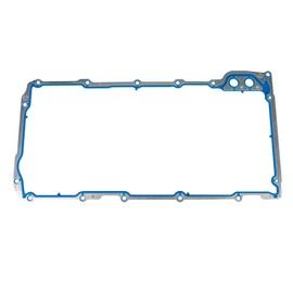 YIDEZU Oil Pan Gasket fit for Chevy Silverado Suburban Tahoe Trailblazer GMC Sierra Pontiac 4.8 5.3 5.7 6.0 LS1 LS2 LS3 LM7 LQ4 OS30693R 12612350 (Blue)