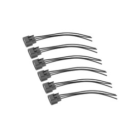 ACROPIX 6pcs Ignition Coil Connector for Nissan Frontier 2005-2017 for Nissan Titan 2004-2015 Car Parts