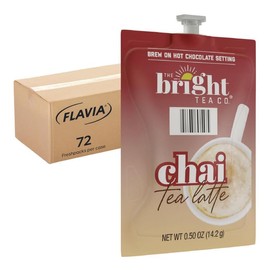 The Bright Tea Co. Chai Tea Latte Freshpack Chai Latte 0.5 oz Pouch 72/Carton