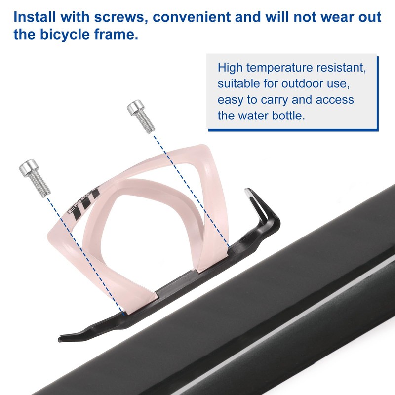 sourcing map 2pcs Bicycle Water Bottle Holder Adjustment Right Load