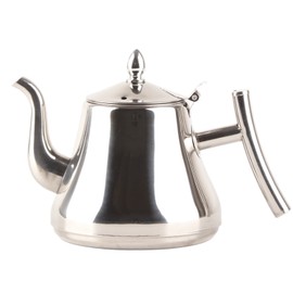 Household High Quality Stainless Steel Kettle Thickened Teapot Coffee Pot with Infuser for Hotel Restaurant1.2L
