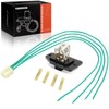 A-Premium HVAC Blower Motor Resistor with Wire Harness Kit Compatible