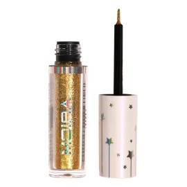 Moira Delineador Líquido Ojos Glitter Liner Larga Duración Color 24k 010