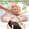 Jade Comb, 2 Pieces, Natural Gua Sha Stone Jade Comb