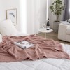 Simple&Opulence Cotton Muslin Throw Blanket for Bed, Couch, Knit Woven