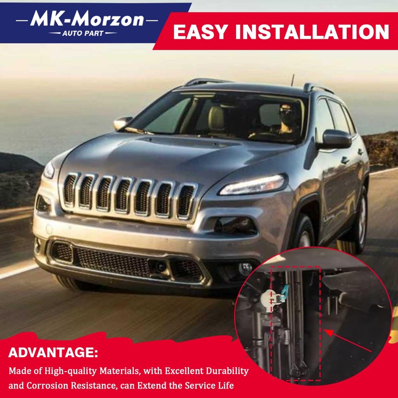Cabin Air Filter Cover Fit for 2014-2019 J-eep Cherokee 3.2L