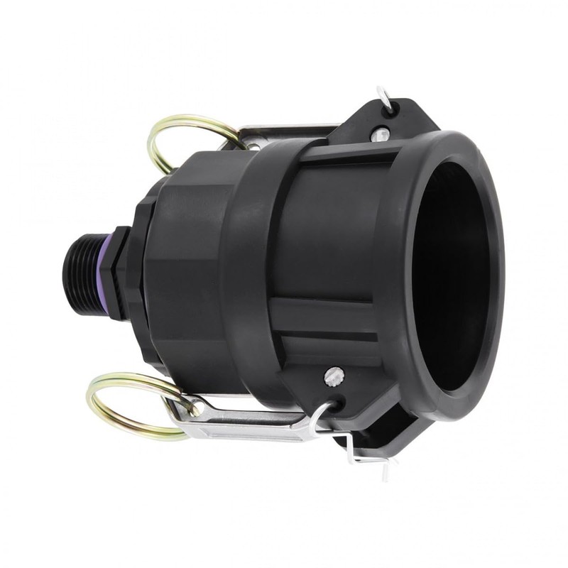 REKUBIK IBC Adaptor 2 Inch Camlock Socket Reduction Male Thread