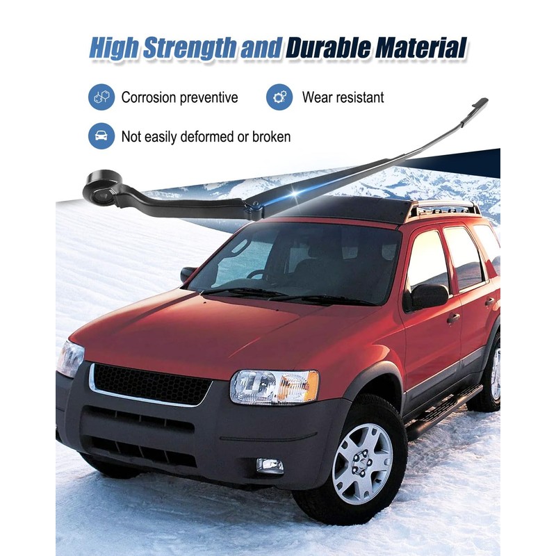 Replace 43513 43514 Front Windshield Wiper Arms Compatible with Ford