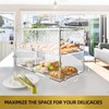 Cityjoy Cupcake Display Case with Handle – 19x 9.5x 11.8″