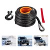 Synthetic Winch Rope Kit, 9/16" ×76ft 35000LBS Winch Cable with