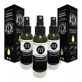 JYE 3 Frascos Calvicie Natural Y Efectivo Resultado