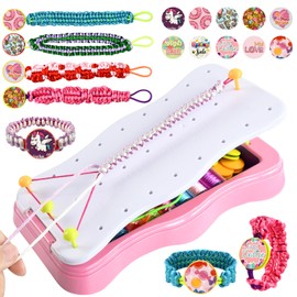 Friendship Bracelets Craft Set Children, Friendship Bracelet Making Kit, Bracelets Make Your Own Set, DIY Bracelet Set Children, Gift for Girls from 8 Years