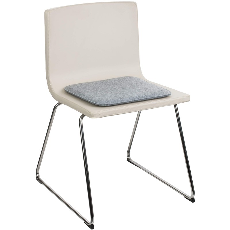 Brandsseller Felt Square Chair Cushion Seat Pad 35 x 35