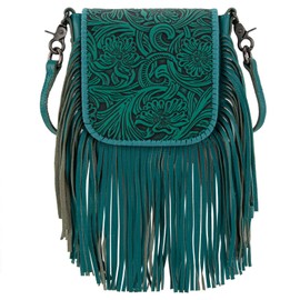 Montana West Fringe Purse Western Purses for Women Crossbody Bag Small Vegan Leather Cowhide Women's Crossbody Handbags RLC-L159LTQ