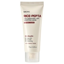 Nessific Rice Pepta Collagen Peel Off Wrapping Mask, 1 pack, 1 piece / 네시픽 라이스 펩타 콜라겐 필 오프 랩핑 마스크, 1개입, 1개