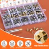 Preciva Threaded Inserts Set, 716Pcs Heat Set Inserts Nuts Bolts