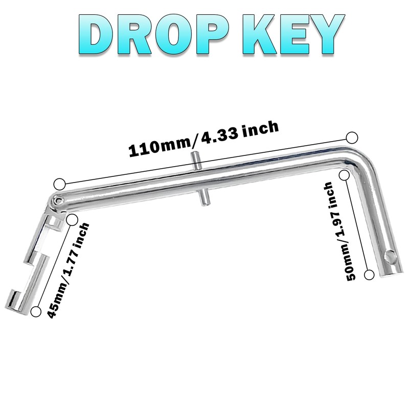 Fire Brigade Drop Keys Set 4pcs FB2 Fireman Key, Drop