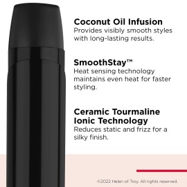 REVLON 1 1 2 Inch Curling Iron Ceramic Coconut Oil Triple Coated Ionic Technology