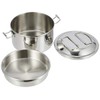 Zebra 152306 Simple II Stainless Steel Lunch Box with Inner