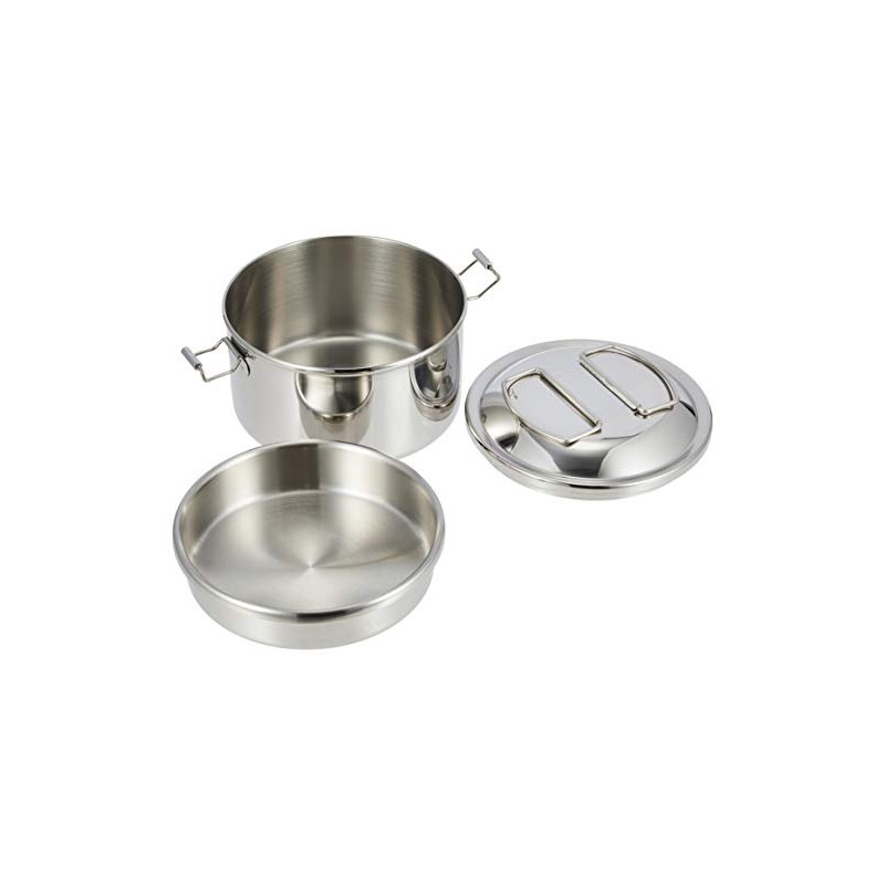 Zebra 152306 Simple II Stainless Steel Lunch Box with Inner