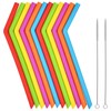 Reusable Silicone Straws for 20&30 oz Tumblers - 12 Pieces
