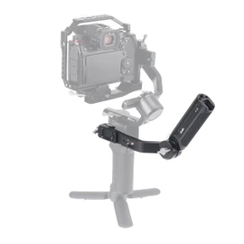 FOTGA Sling Handgrip for DJI Ronin RS 2/RSC2/RS3 Pro/RS 3 Mini/RS 4 Pro/RS4 Mini Gimbal Handheld Stabilizer, Aluminum Alloy 180 Adjustable Handle Grip 1/4" 3/8" Cold Shoe Mount for Monitor, Microphone