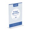 Europel Budget Table Stand, T-Stand, DIN A4 High, Polystyrene 1.5