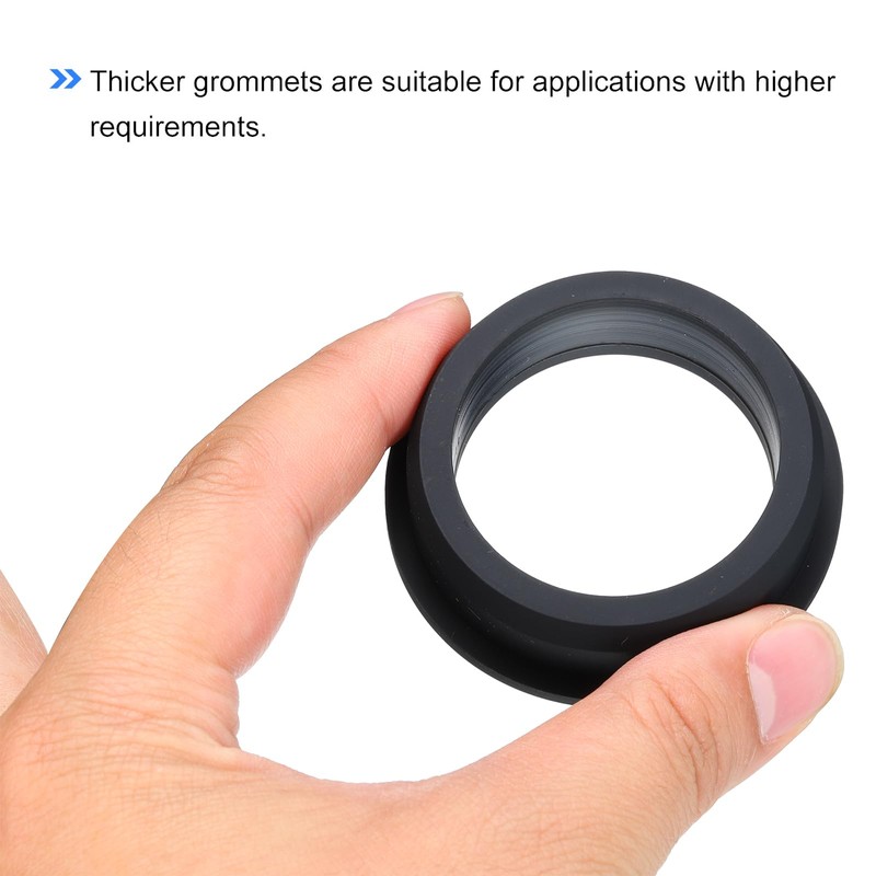 QUARKZMAN T Type Rubber Grommet Holder Diameter 51.3mm Inner Diameter