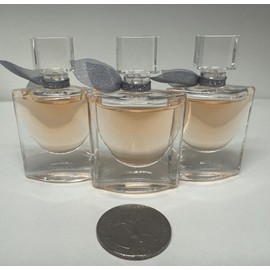 Lancôme 3 LANCOME LA VIE EST BELLE Eau De Parfum 0.13 oz./ 4 ml Splash MINI Travel Size