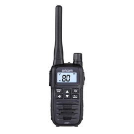 Oricom UHF2400 2 Watt Handheld UHF CB Radio - LED Torch, 80 Channels, Duplex, CTCSS DCS Codes, Backlit Display, Dual Watch, Channel scan, VOX