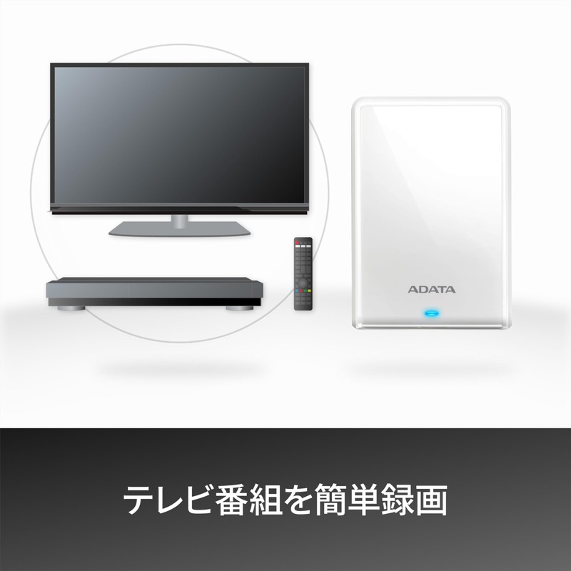 【Adata】 External Hard Drive 2TB HV620S Black USB 3.2 Gen1