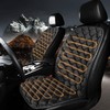 FIOQE Driver&Passenger Side Seat Cushion for Full Back and Seat