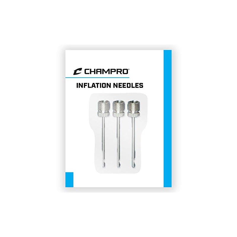 Champro Inflation Needles, 3 Card, SILVER