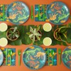 Juvale 144 Piece Dinosaur Birthday Party Supplies with Paper Plates,