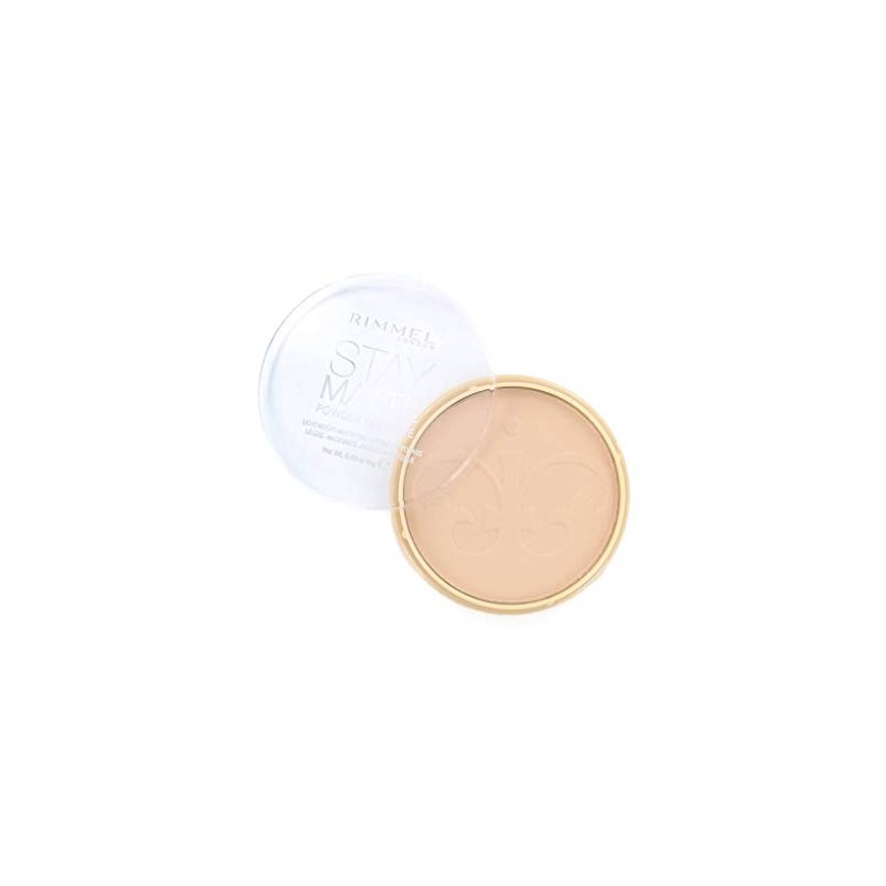 Rimmel London Stay Matte Pressed Powder 005 Silky Beige, 100