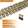 420 X-Ring Chain, 128 Links for 100cc 110cc 125cc Mini