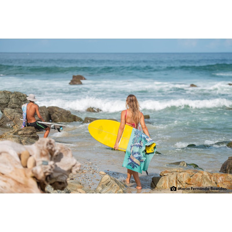PackTowl Personal Ultralight Microfiber Camping and Travel Towel, Flow Print,