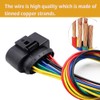 LIZAPUS 10-PIN Headlights Connector Compatible with Volkswagen Jetta 2019-2023 17A941036E