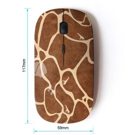 KawaiiMouse [ Optical 2.4G Wireless Mouse ] Giraffe Pattern