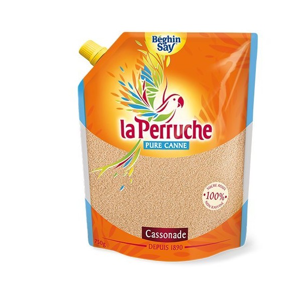 La Perruche - Brown Cane Sugar Powder from France 750g 26.5oz